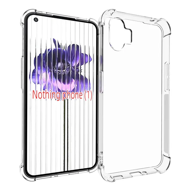 Funda Para Nothing Phone Case Uso Rudo Transparente Carcasa