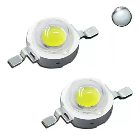 305 Chip Super Power Led 1w 3v (6000k) Branco Frio
