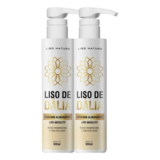2 Frasco Liso De Dália