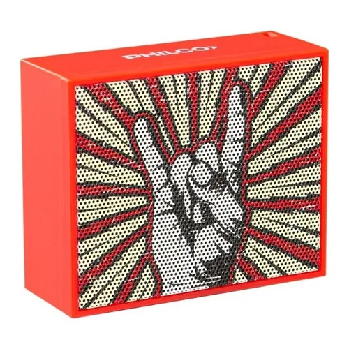 Parlante Bluetooth Philco Sph200p Portátil 3w Rojo