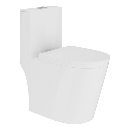 Vaso Sanitário Monobloco Caixa Acoplada Completo Privada Cor Branco Tubrax Vaso Sanitário Monobloco Caixa Acoplada Completo Privada Cor Branco Tubrax