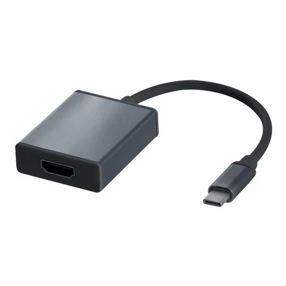 Convertidor Adaptador Tipo C Macho Hdmi Hembra 15 Cm
