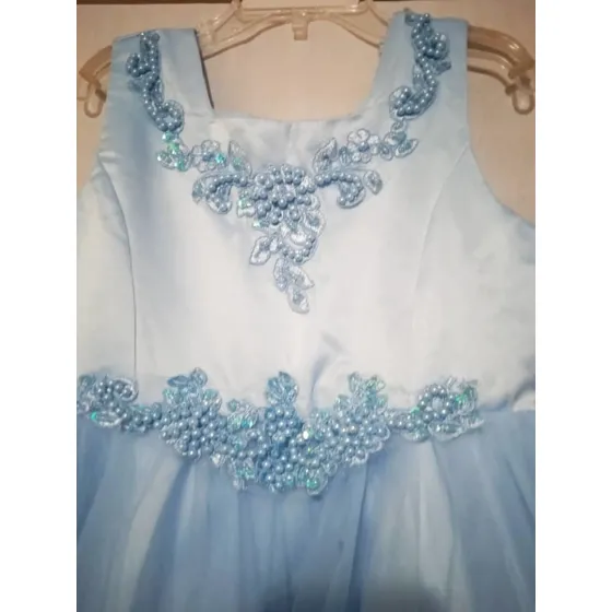 Vestido Niña Fiesta Largo.