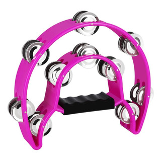Pandero 1/2 Luna Fucsia Rosa Rmx 8,5'' Tr-4 Pa-g3e4 Pandero 1/2 Luna Fucsia Rosa Rmx 8,5'' Tr-4 Pa-g3e4