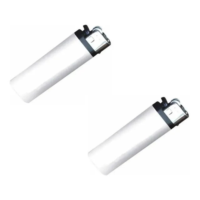 Cajas Encendedor Ignitus Blanco Para Sublimar 50 Piezas