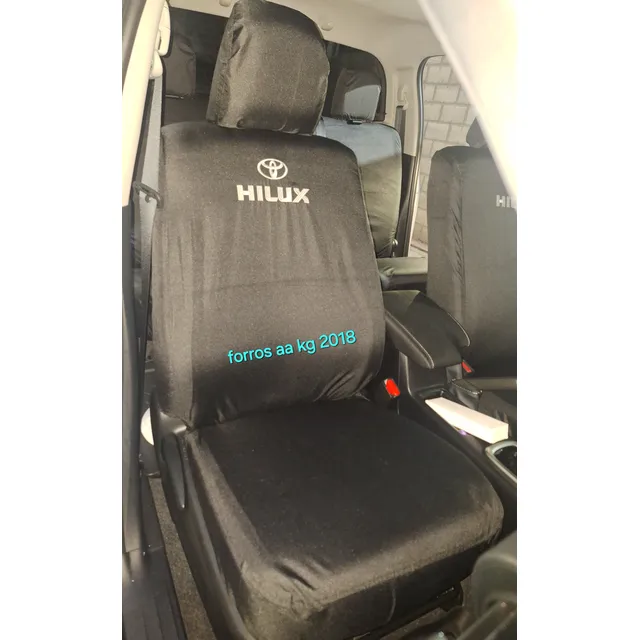 Forros De Asientos Impermeables Toyota Hilux Revo 2015 2024