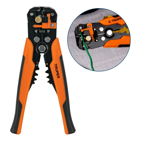 Alicate Automatico Pelacables 8 Pulgadas Truper