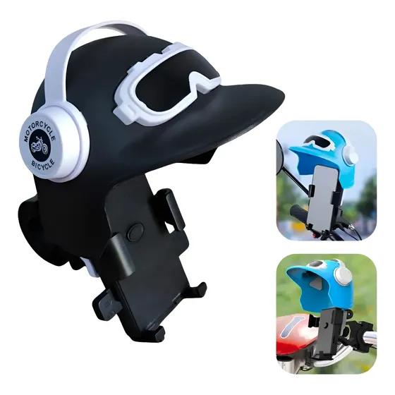 Suporte De Celular Gps Para Moto/bike Anti-reflexo Motoboy