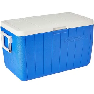 Caixa Térmica Cooler Coleman Grande 48l Azul 2 Dias C Gelo Caixa Térmica Cooler Coleman Grande 48l Azul 2 Dias C Gelo