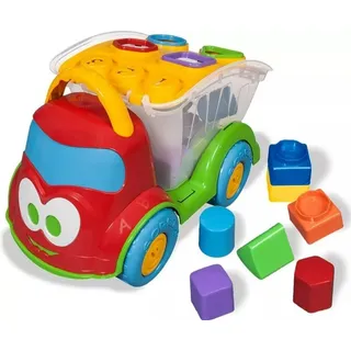 Caminhãozinho Com Blocos Geométricos Educativo Lindo Inmetro Caminhãozinho Com Blocos Geométricos Educativo Lindo Inmetro