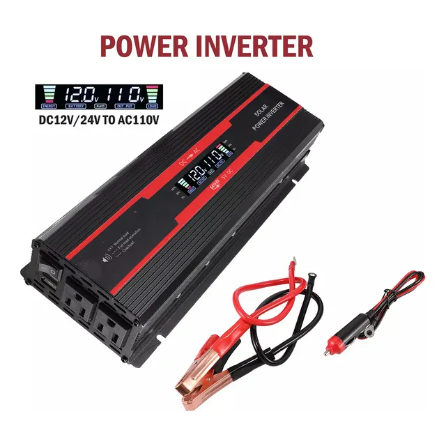 Inversor De Corriente 12v 7000w 110v Salida 120v
