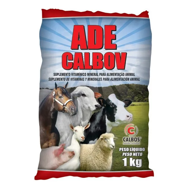 Mineral Ade Calbov 1 Kg. Uso Animal