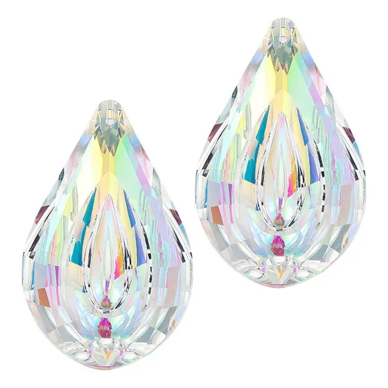 2pcs Candeliere Lámpara Colgante Gota De Lluvia Colgante
