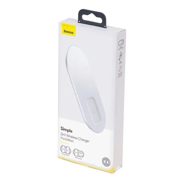 Cargador Inalambrico 2 En 1 Wireless Charger