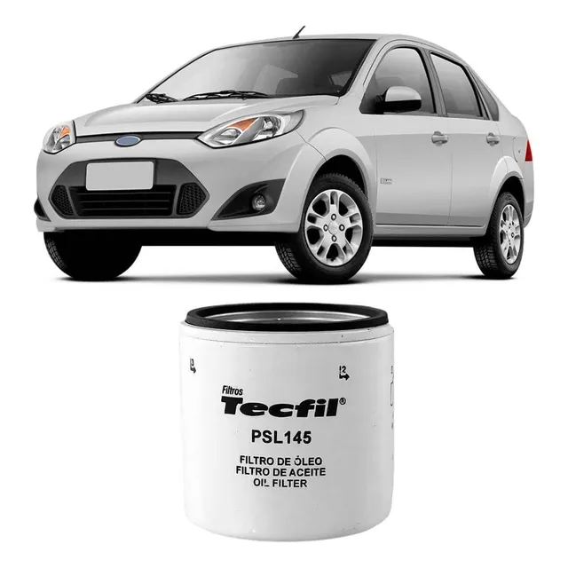 Filtro Óleo Fiesta Sedan 1.0 8v 2007 A 2014 Tecfil