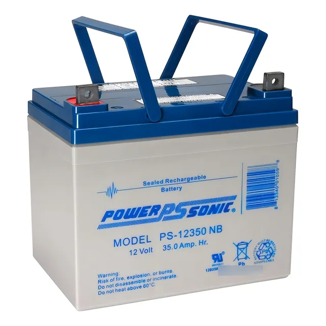 1 Pieza Reemplazo Apco Break Ps12350 12v 35ah Power Sonic