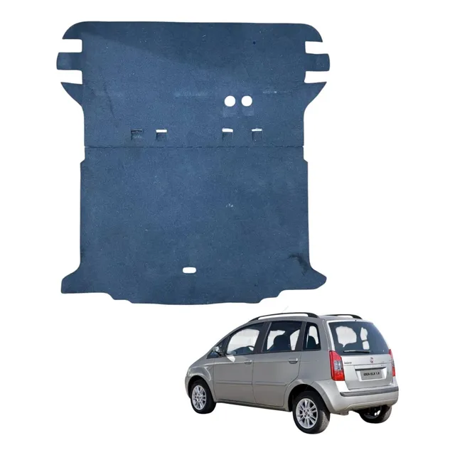 Forro Carpete Estepe Porta Malas Fiat Idea 2006 2007 Hlx
