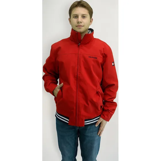 Chamarra Tommy Hilfiger Rojo Original Y Nueva Hombre