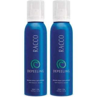Kit 2 Mousse Spray Depilatório Depeeling Racco 150ml C/ Nf Kit 2 Mousse Spray Depilatório Depeeling Racco 150ml C/ Nf