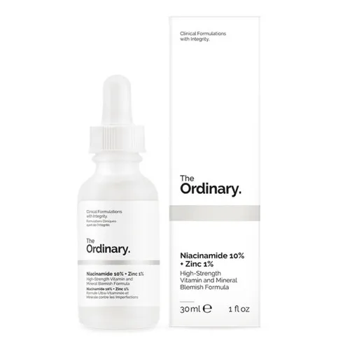 The Ordinary: niacinamida 10% + zinc 1% (30 ml)