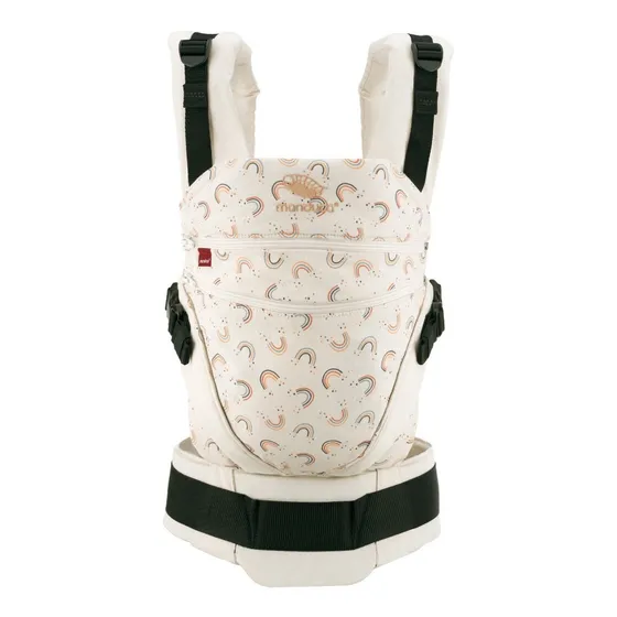 Manduca Xt Cangurera Ergonómica Para Bebé Limited Edition Color Blanco 3.5 - 20 Kg Algodón Orgánico Y Tintes Naturales
