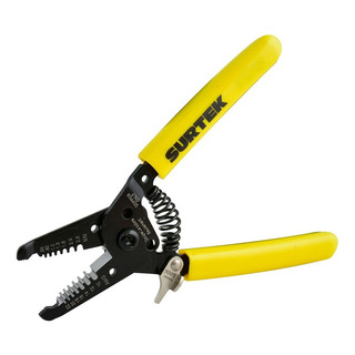 Pinza Pelacable Mordaza Dentada 10-26awg 6 PuLG Surtek Pinza Pelacable Mordaza Dentada 10-26awg 6 PuLG Surtek