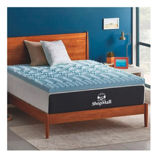 Colchoneta Memory Foam Matrimonial Sobre Colchón Fresca 5cm Colchoneta Memory Foam Matrimonial Sobre Colchón Fresca 5cm