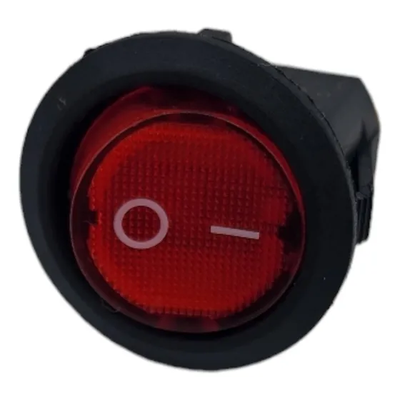 Set 5 Pzs Interruptor Switch Redondo Encendido/apagado 