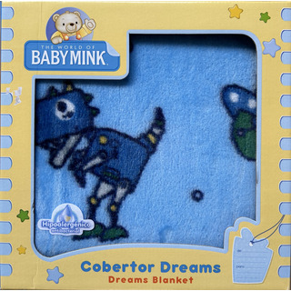 Cobertor Bebes Baby Mink Dreams Blanket Cohetes 100x80 Cm Cobertor Bebes Baby Mink Dreams Blanket Cohetes 100x80 Cm