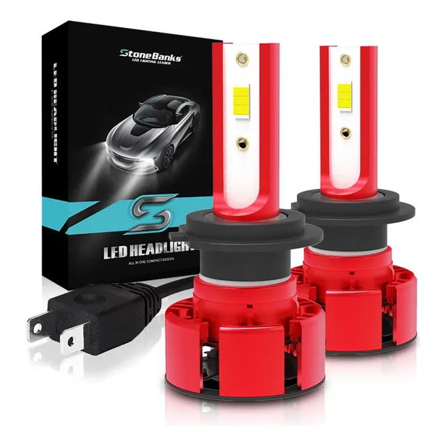 Kit De Faros Led Csp H11 H7 9005 9006 Auto Luz 80w 18000lm
