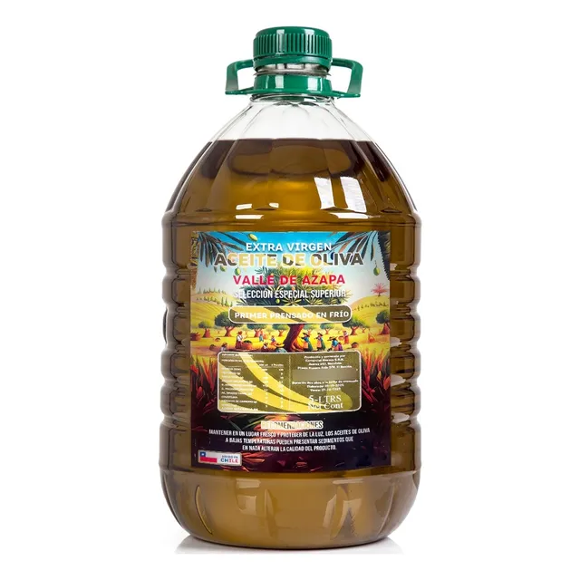 Aceite De Oliva Extra Virgen Valle De Azapa 5l Bidón