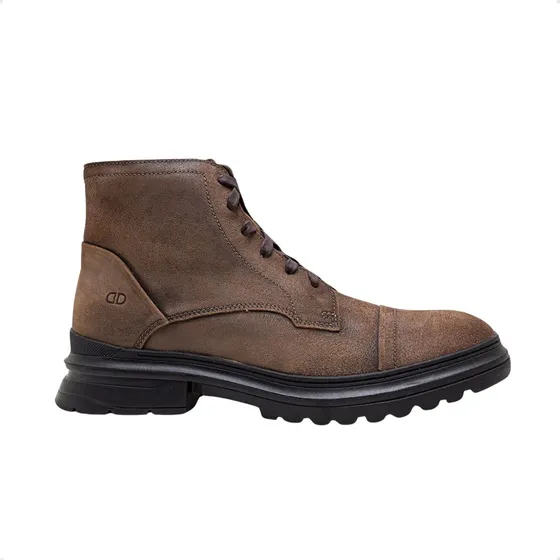 Bota Masculina Coturno Democrata Garage Eron Marrom