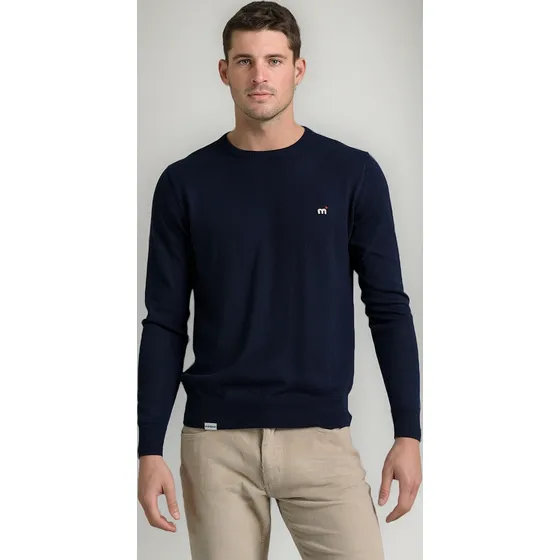 Sweater Cuello Redondo Algodón Hombre Mistral 14790n