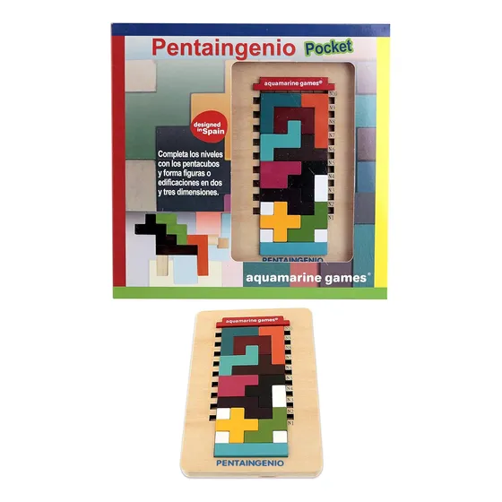 Juego De Mesa Educativo Y Destreza Pentaingenio Pocket