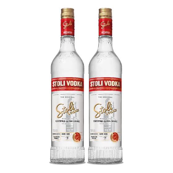 Vodka Stolichnaya X 2 Unidades