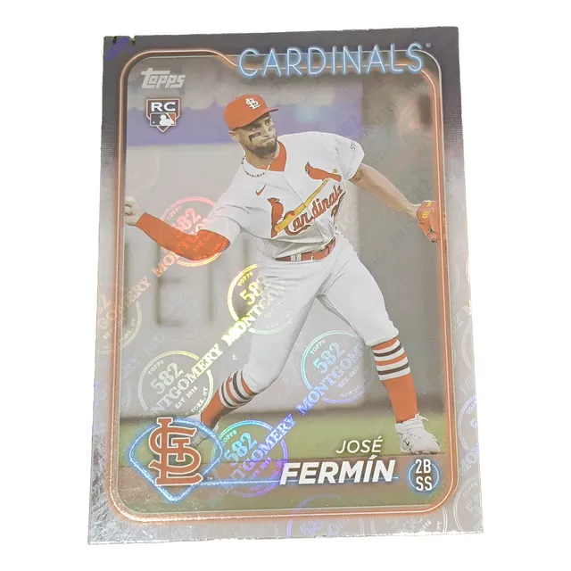 Cv José Fermín 2024 Topps 582 Montgomery Rookie Card Rc