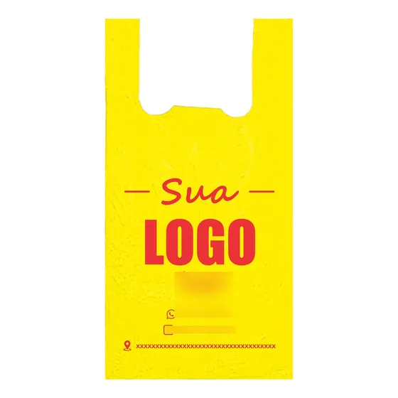 Sacolas Personalizada Mod Camiseta 40x50 1000 Unid
