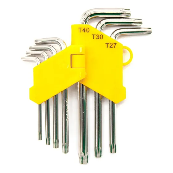 Juego De Llaves Torx 7 Pzs. (t10-t40), Zasc