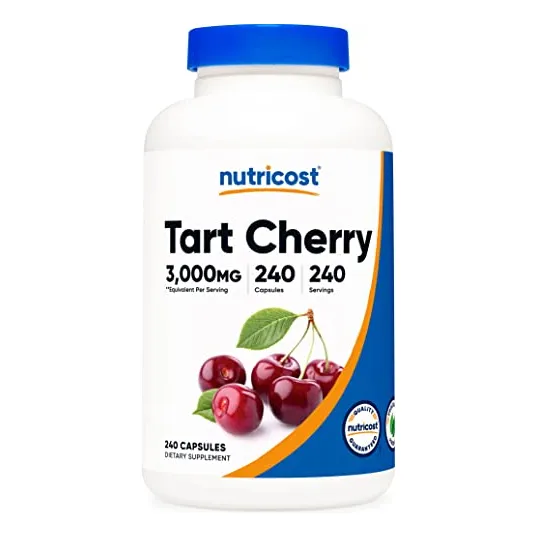Suplemento Nutricost De Extracto De Cereza Ácida 3000 Mg 240