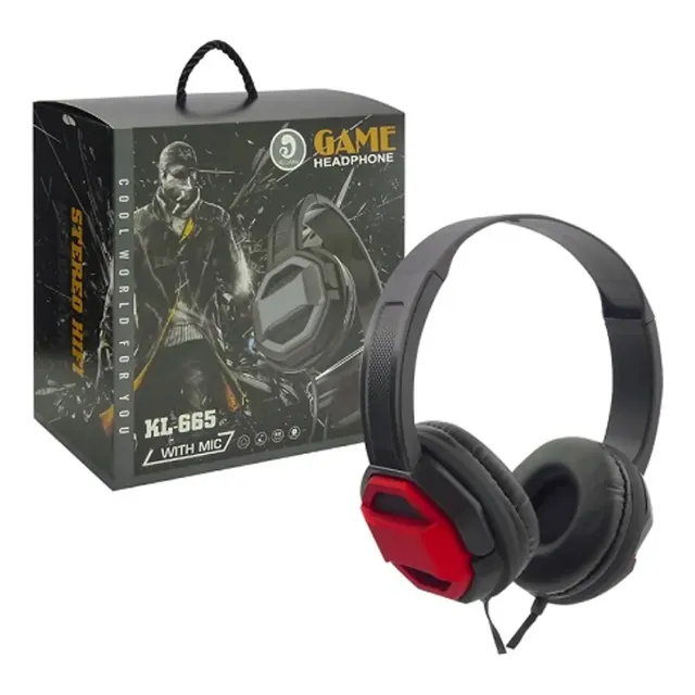 Audifonos Gamer Manos Libres Con Microfono Multimedia Kl-665