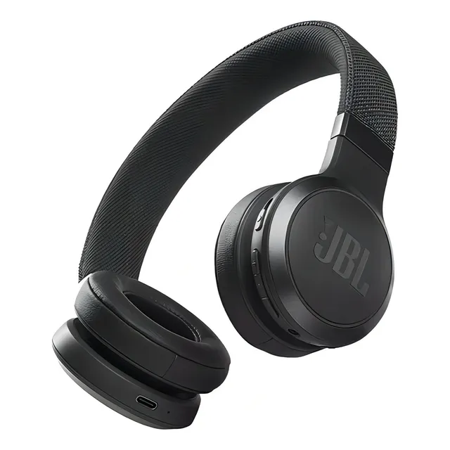 Audifonos Jbl Live 460nc Cancelación Ruido Bt 50horas Google Color Negro Color De La Luz Azul