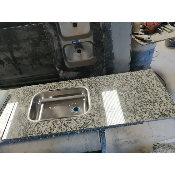 Mesada Cocina 1,20 X 0,60 C/ Pileta Incluída