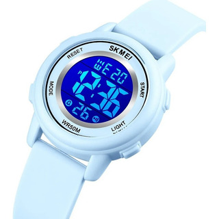 Skmei 1721 Reloj Niños Crono Sumergible Digital Celeste Skmei 1721 Reloj Niños Crono Sumergible Digital Celeste
