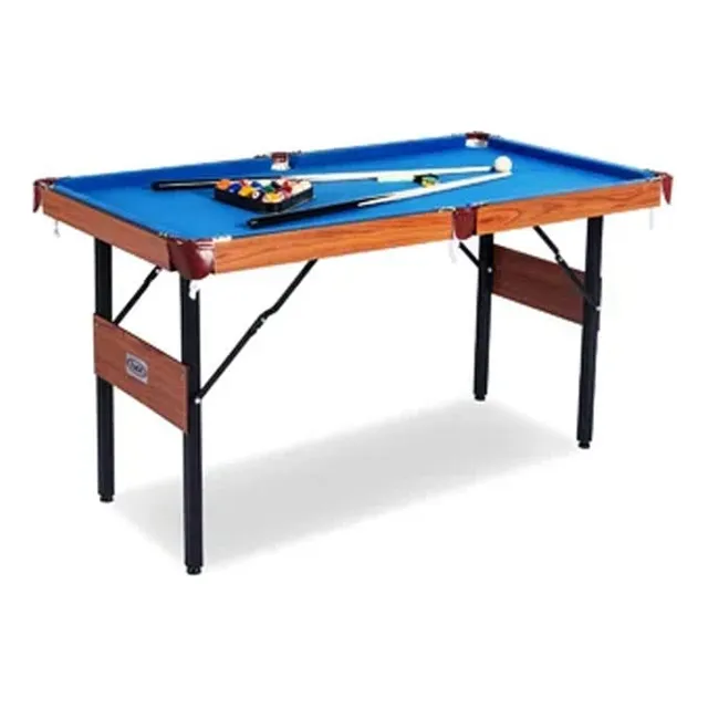 Mesa Billar Plegable Azul 55  Largo X 29  Ancho 32  Alto