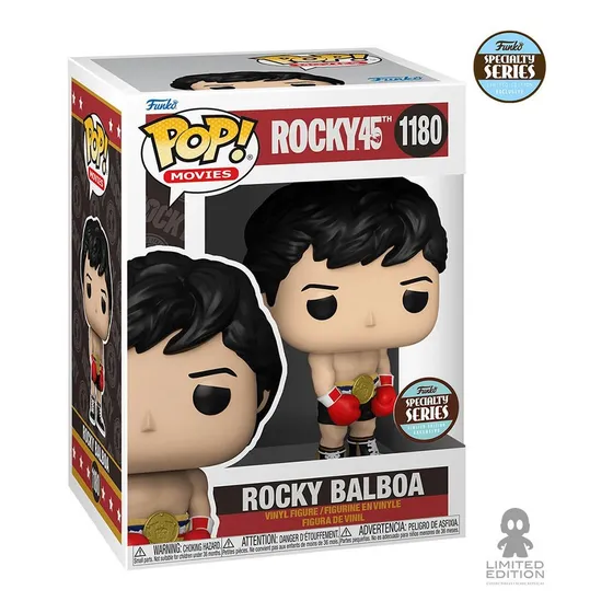 Funko Pop Movi: Rocky 45th Rocky Balboa Especial Series 1180
