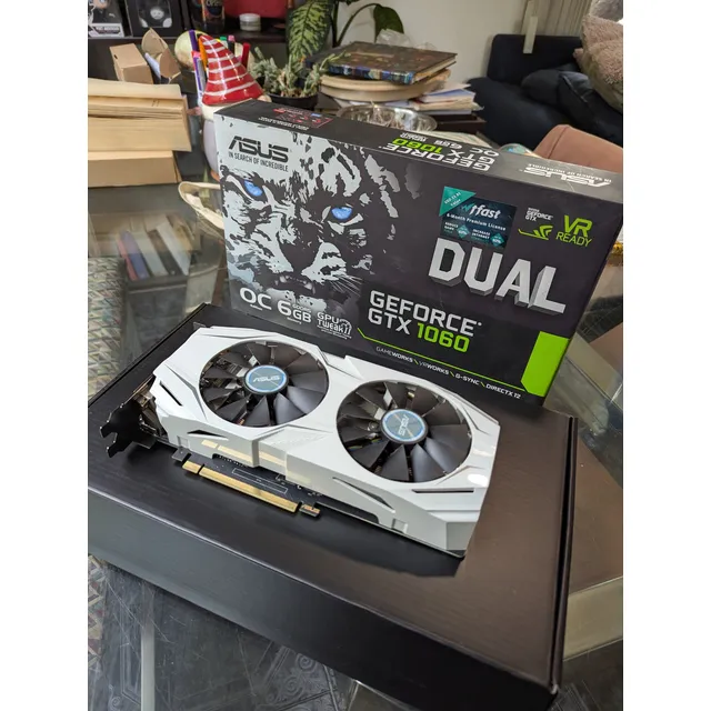 Nvidia Asus Dual Geforce Gtx 1060 Oc Edition 6gb
