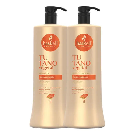 Kit Haskell Tutano Shampoo E Condicionador 1l
