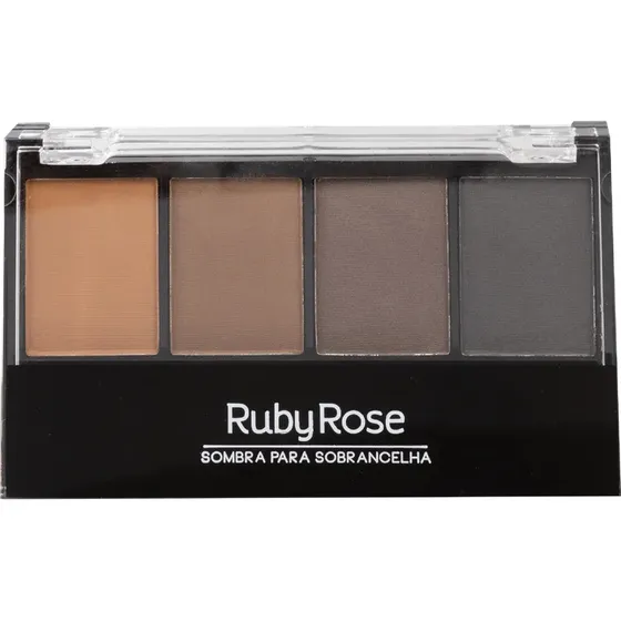 Ruby Rose Cuarteto De Sombras Para Sobrancelhas Com Primer Cor da sombra Multicores