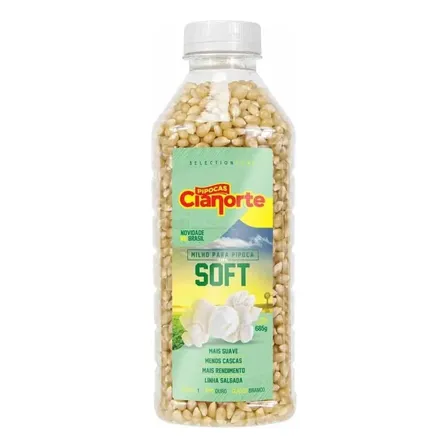 Milho Pipoca Grande Gourmet Cinema/soft Buterfly Branco 685g
