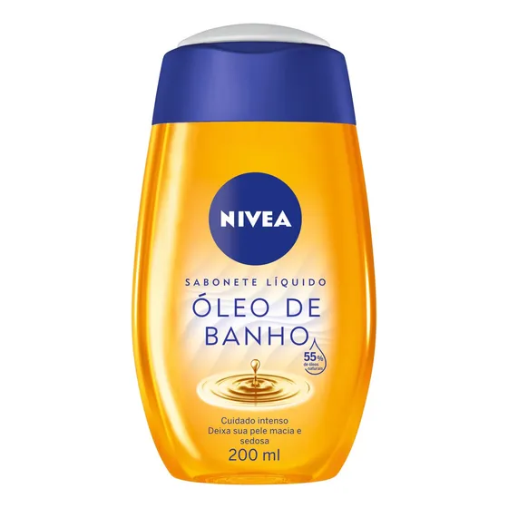 Sabonete Líquido Oil Óleo De Banho 200ml Nivea Macia/hidrata